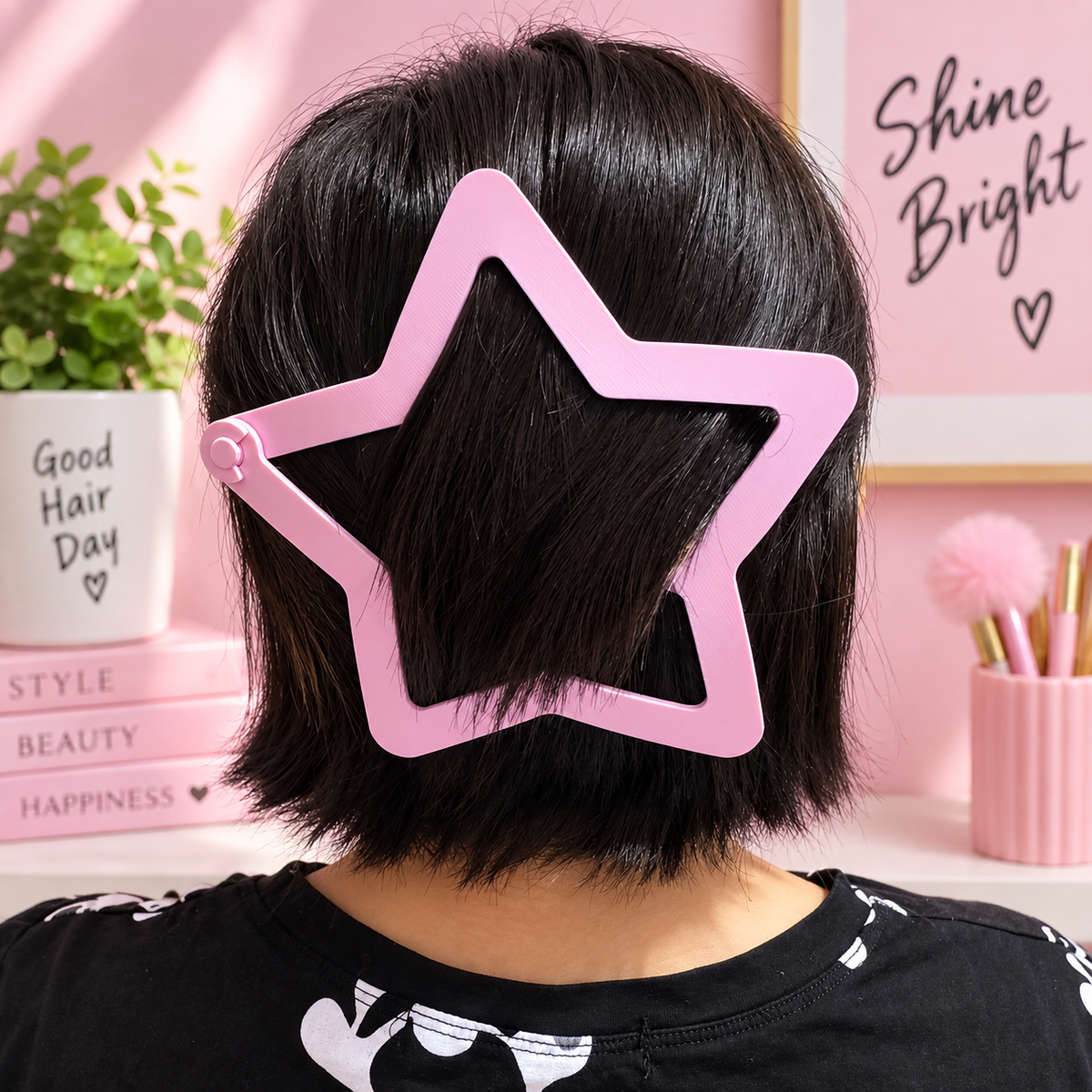 Broche Gigante para Cabello en Forma de Estrella⭐