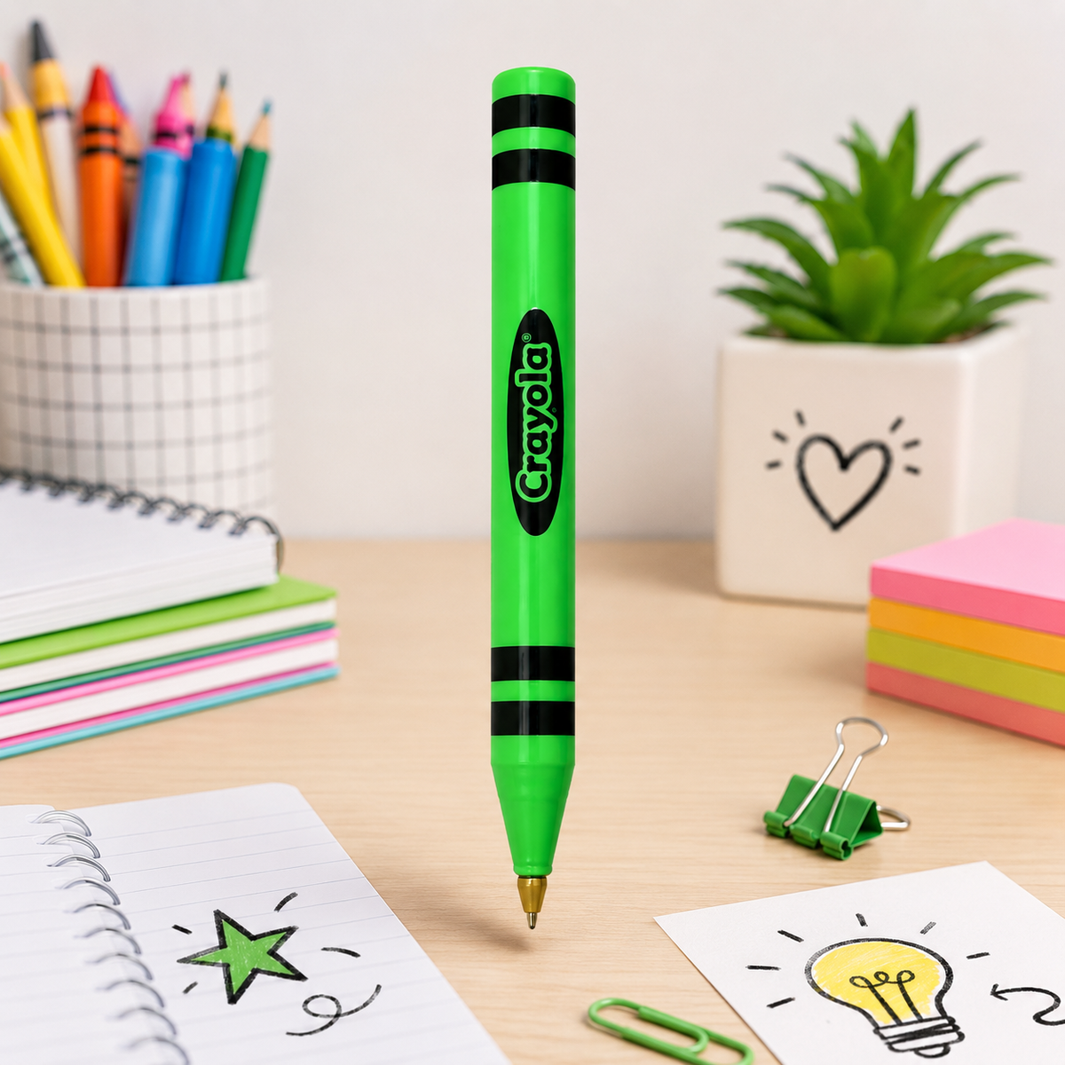 Funda para Pluma en Forma de Crayola