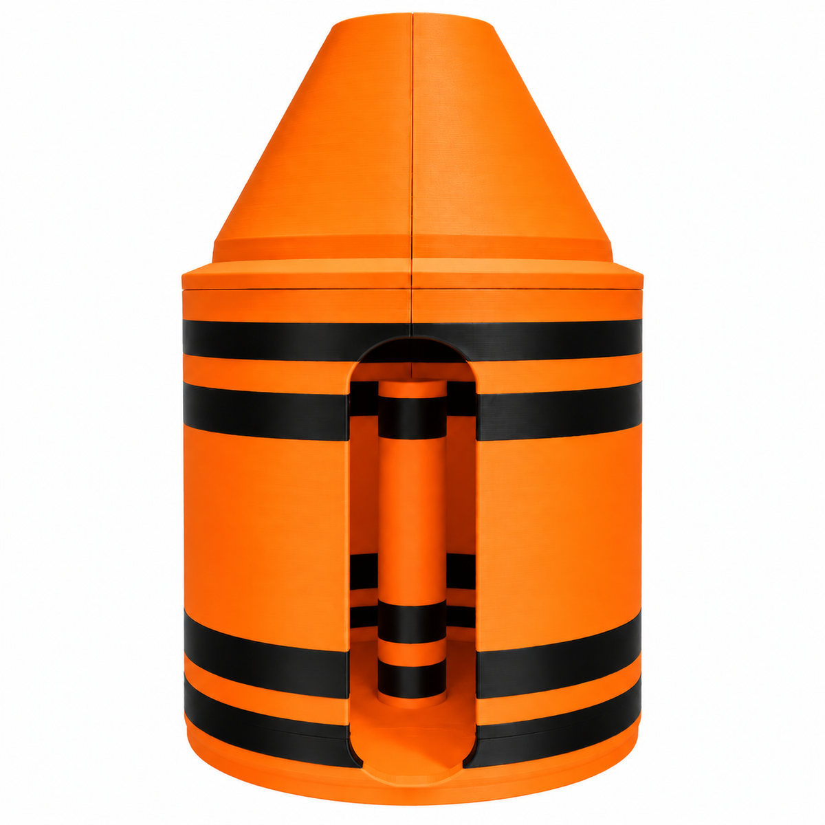 Porta Rollo en Forma de Crayola🖍️