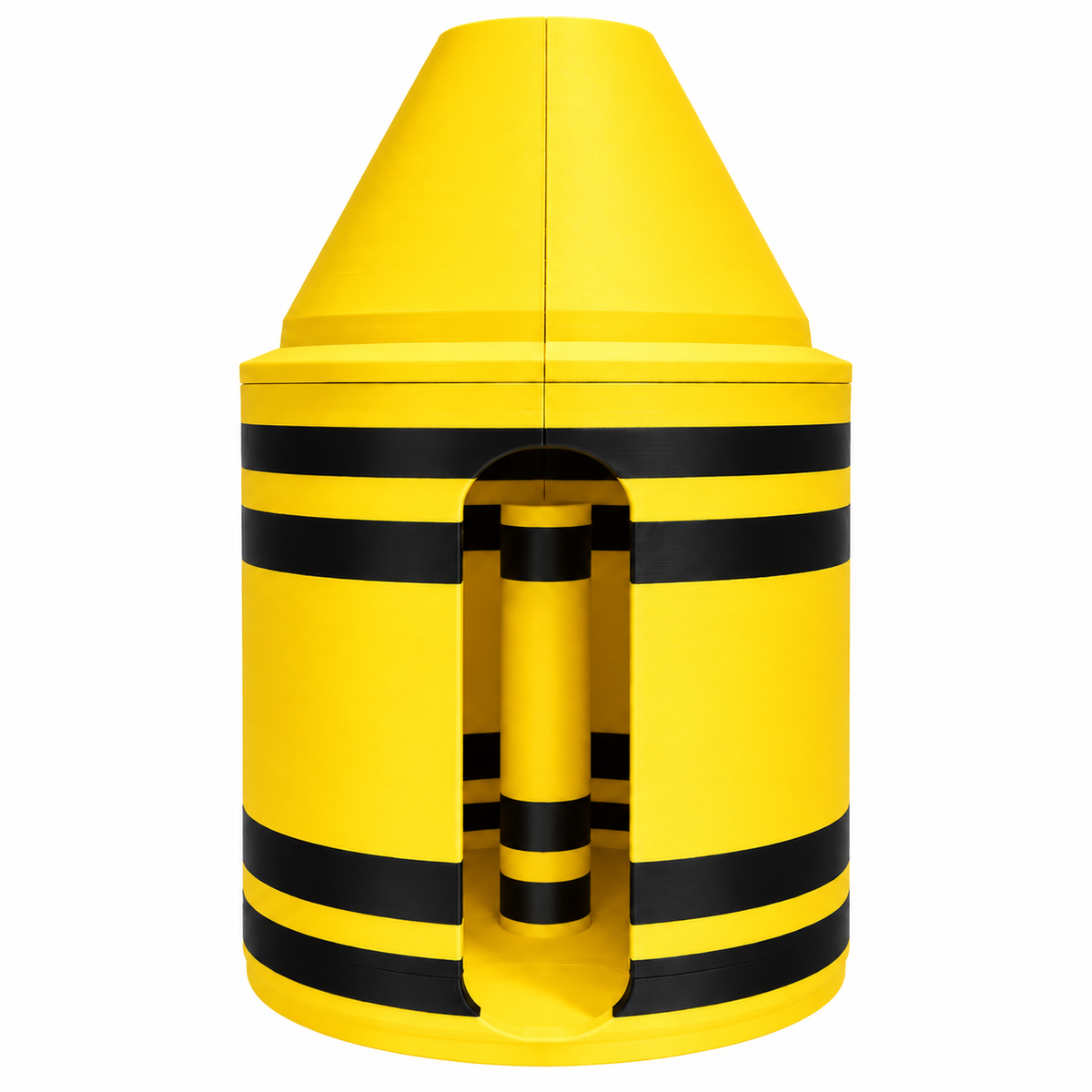Porta Rollo en Forma de Crayola🖍️