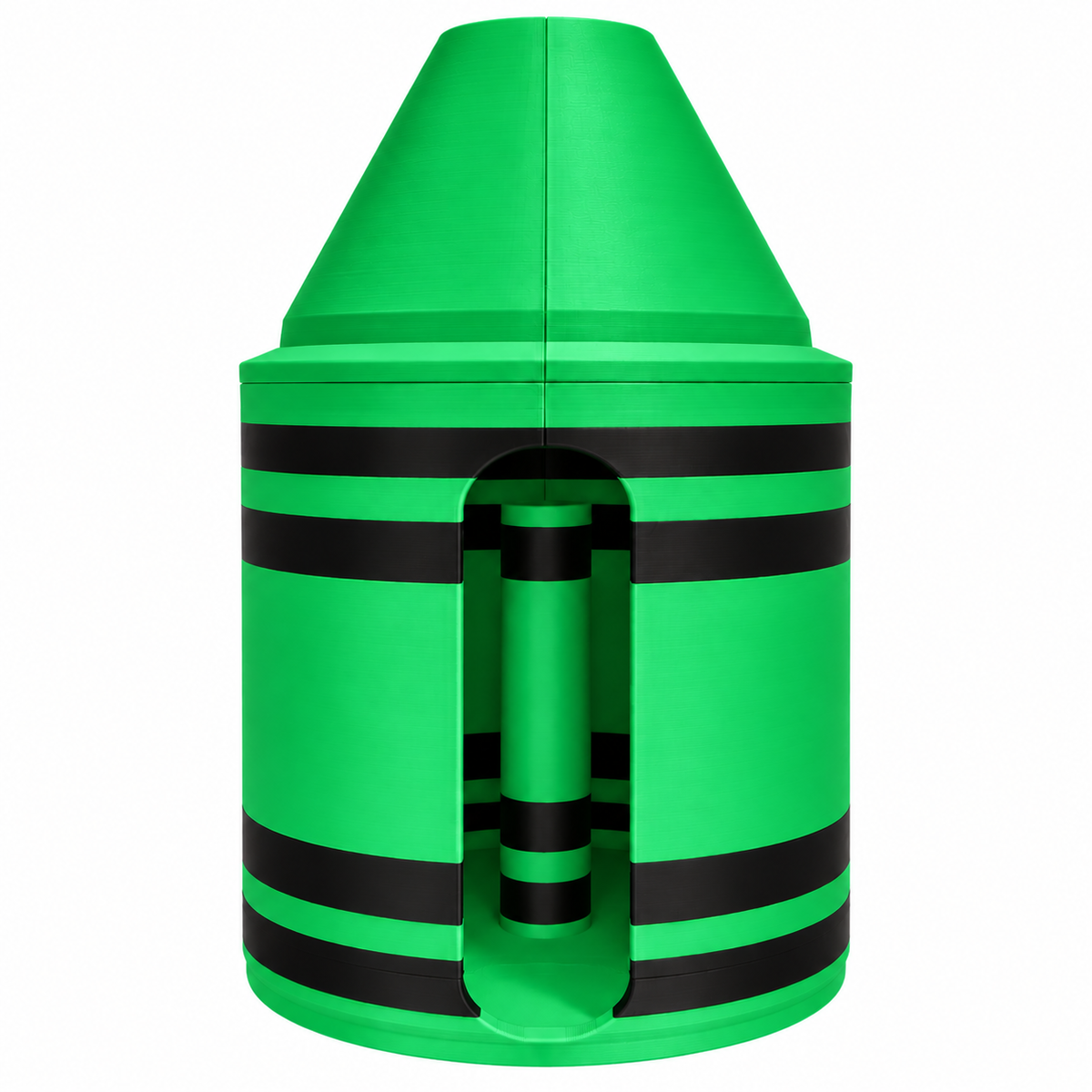 Porta Rollo en Forma de Crayola🖍️