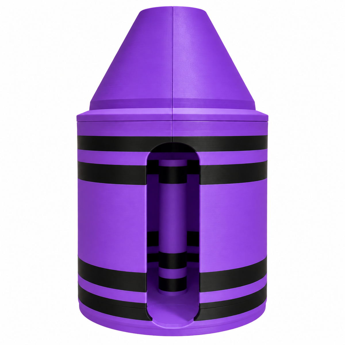 Porta Rollo en Forma de Crayola🖍️