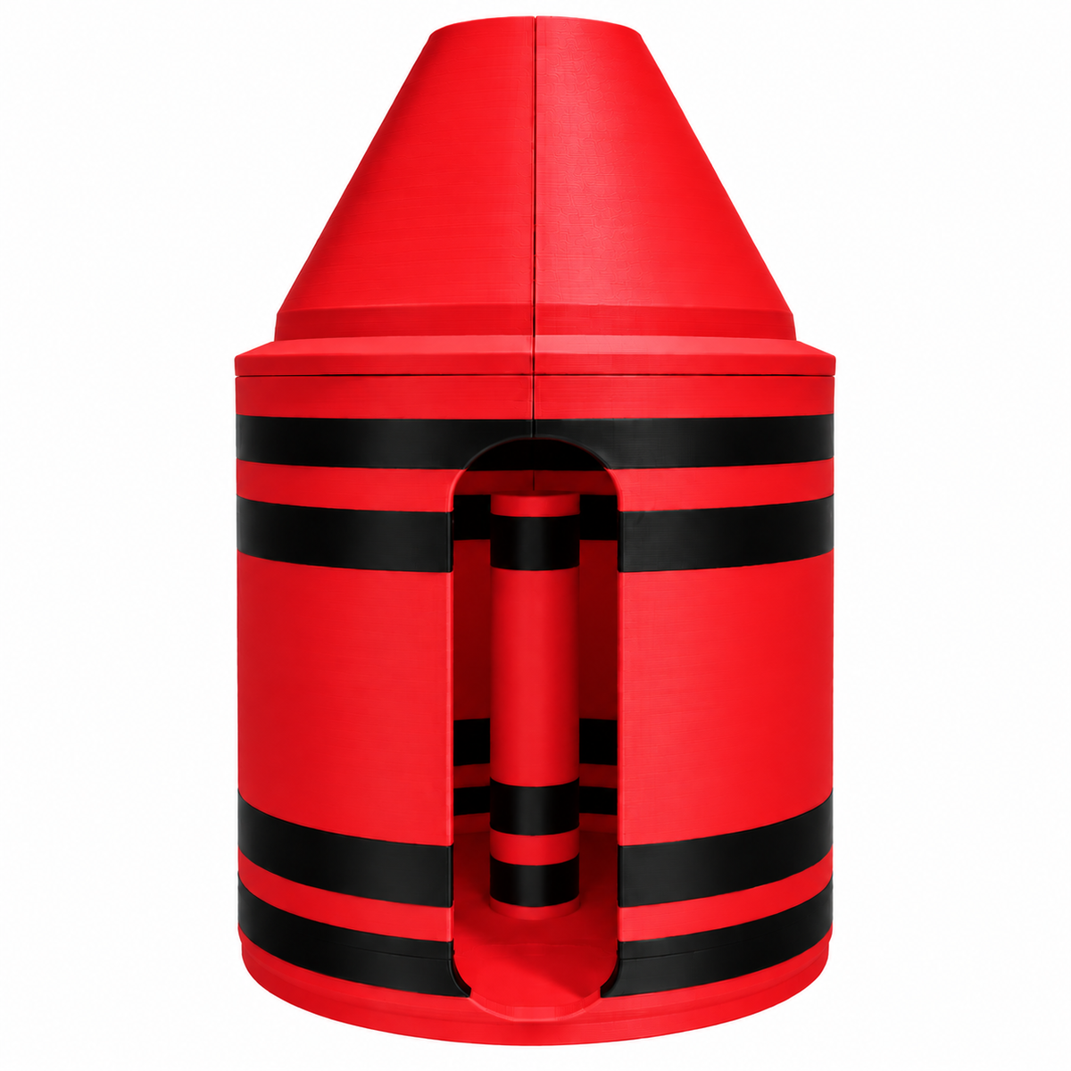 Porta Rollo en Forma de Crayola🖍️