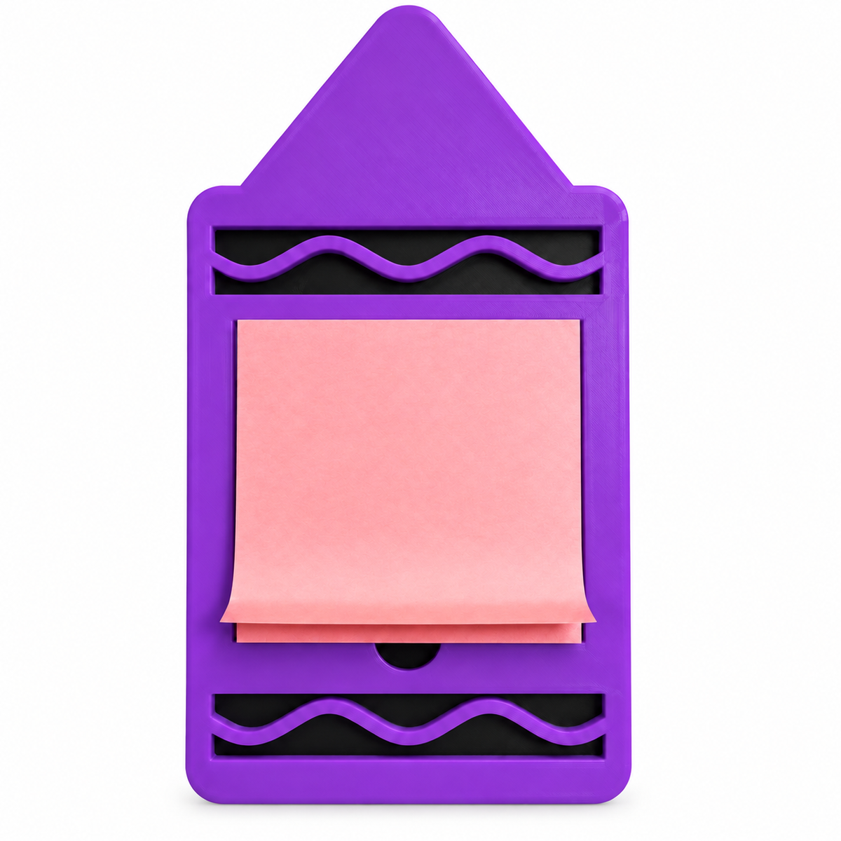 Porta Notas en Forma de Crayola🖍️