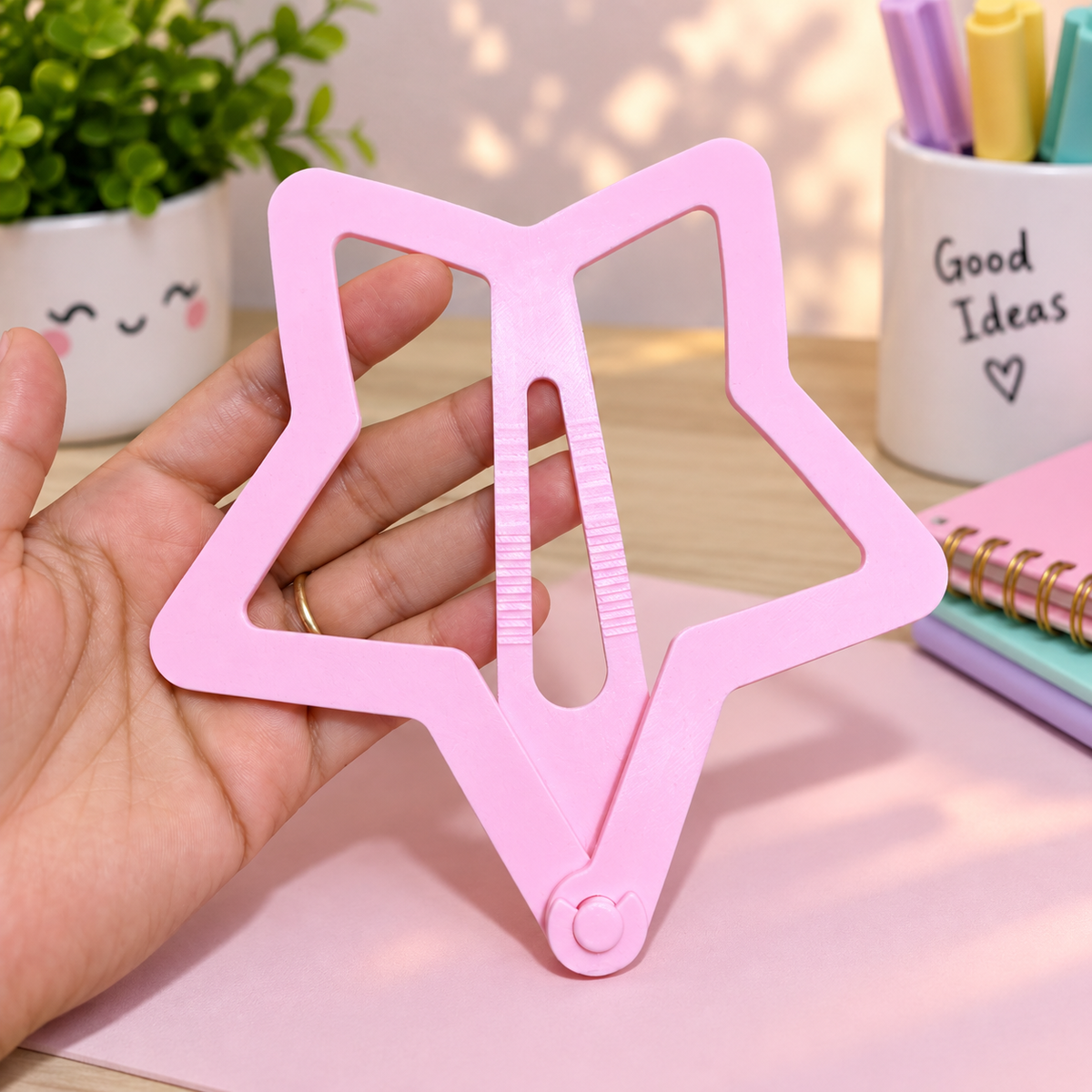 Broche Gigante para Cabello en Forma de Estrella⭐