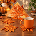 🍂🎃 Set de Otoño – Servilletero y Portavasos